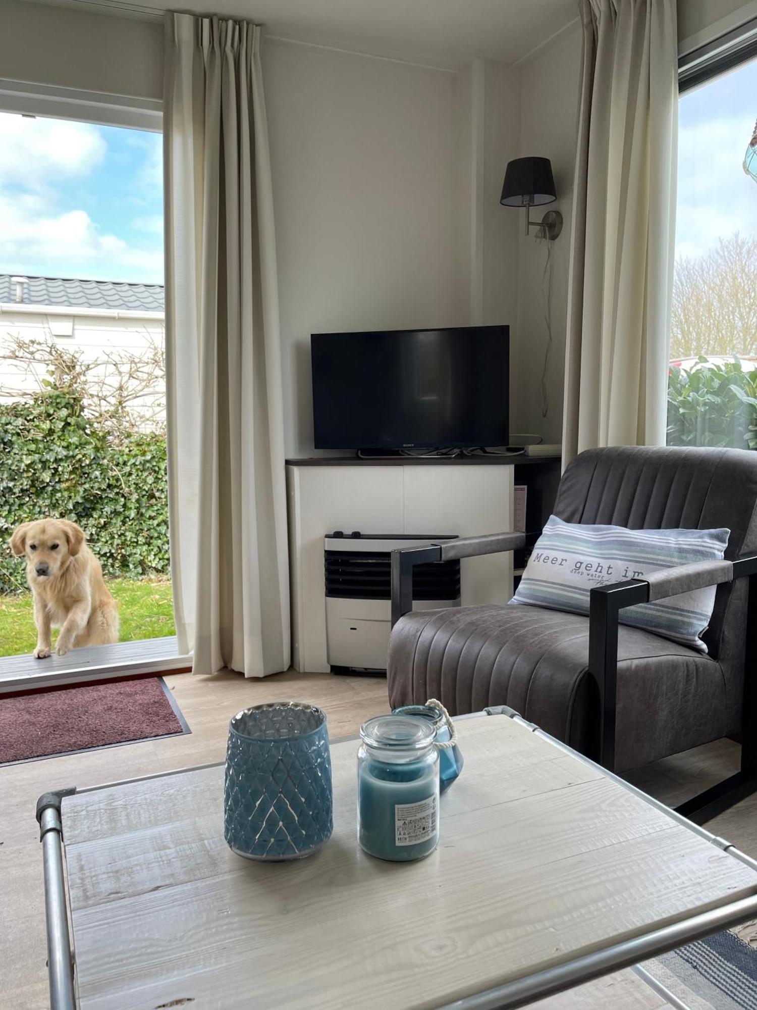 N 9Strandnahes, Hunde-Familienfreundliches Ferienhaus Callantsoog Luaran gambar