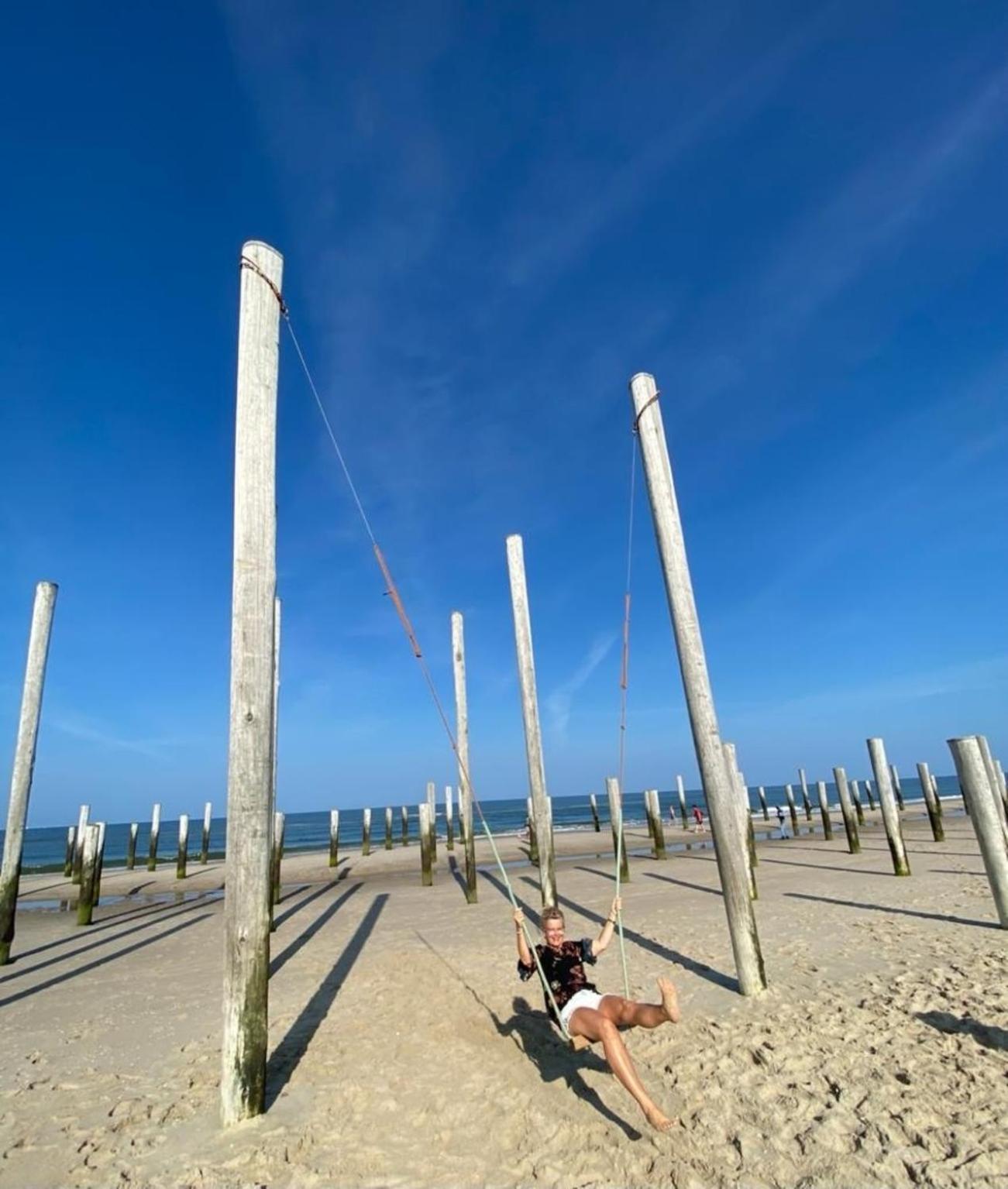 N 9Strandnahes, Hunde-Familienfreundliches Ferienhaus Callantsoog Luaran gambar