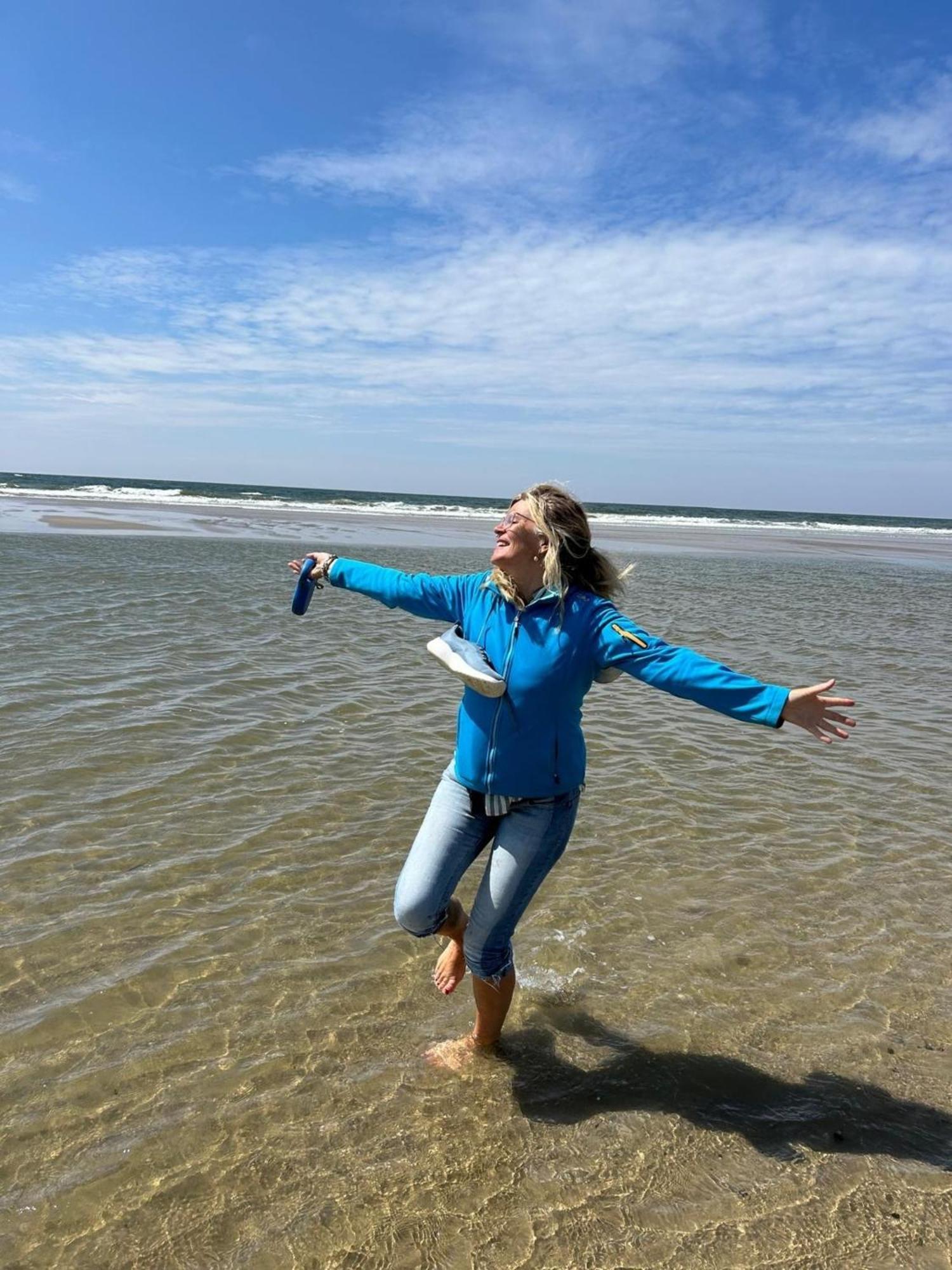 N 9Strandnahes, Hunde-Familienfreundliches Ferienhaus Callantsoog Luaran gambar